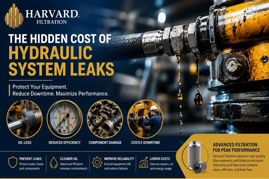 The Hidden Cost of Hydraulic System Leaks: How Clean Oil and Proper Filtration Protect Industrial Equipment